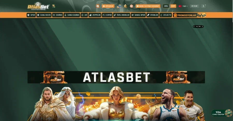 Atlasbet arayüz görüntüsü