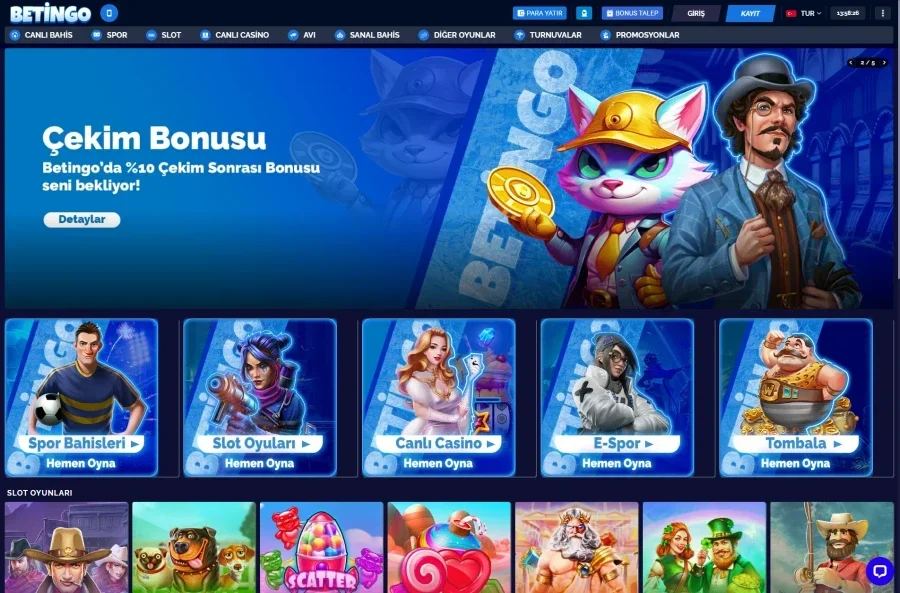 Betingo arayüz görüntüsü