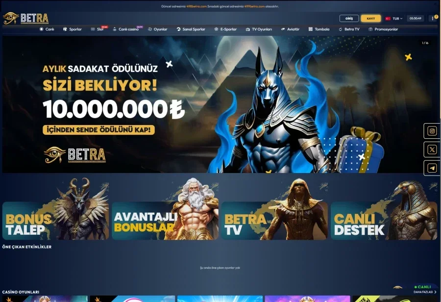Betra arayüz görüntüsü